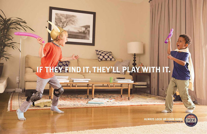 New Ad Uses Dildos And Condoms To Promote Gun Safety (4 pics)