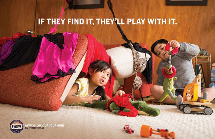 New Ad Uses Dildos And Condoms To Promote Gun Safety (4 pics)