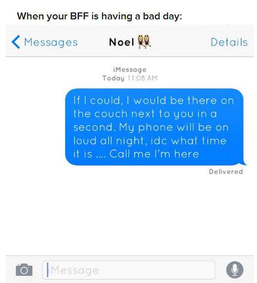 Texts That Only People With A Long Distance BFF Will Understand (18 pics)