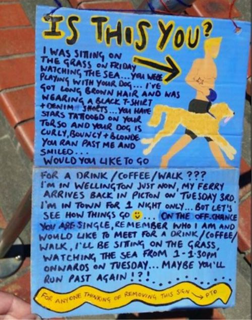 This Woman Got Her Man Thanks To An Awesome Sign (9 pics)