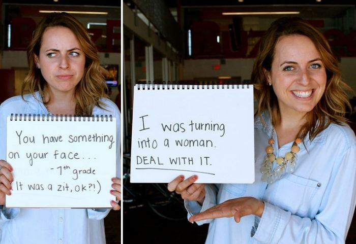 18 Women Respond To Mean Things People Said About Their Bodies (18 pics)