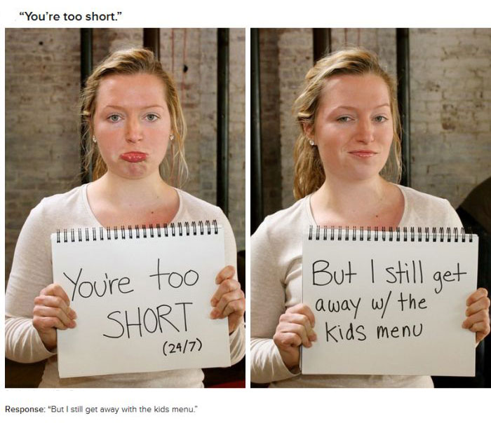 18 Women Respond To Mean Things People Said About Their Bodies (18 pics)