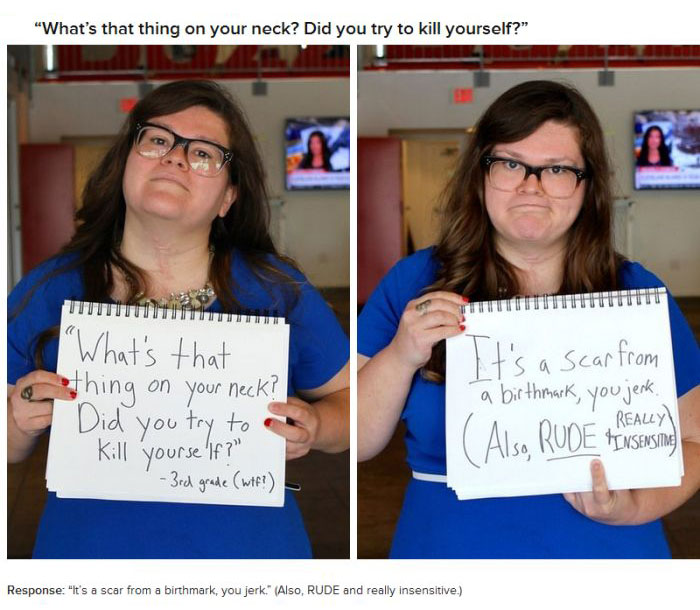 18 Women Respond To Mean Things People Said About Their Bodies (18 pics)