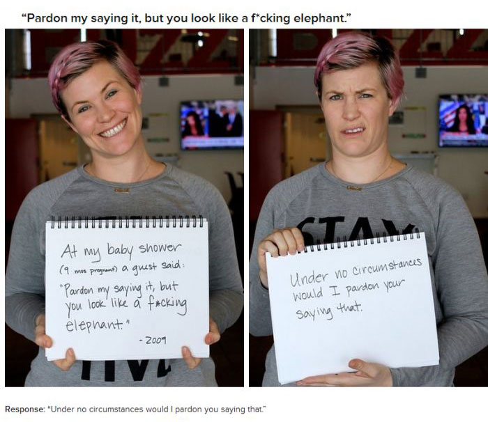 18 Women Respond To Mean Things People Said About Their Bodies (18 pics)