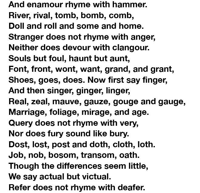 90% Of People Can’t Pronounce This Whole Poem, Can You? (6 pics)