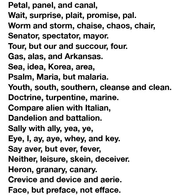 90% Of People Can’t Pronounce This Whole Poem, Can You? (6 pics)