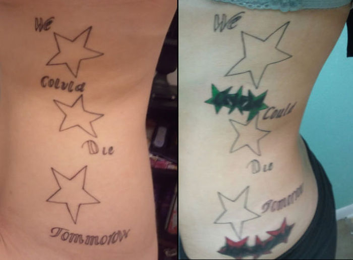 These Tattoo Cover Ups Are Even Worse Than The Original Tattoo (25 pics)