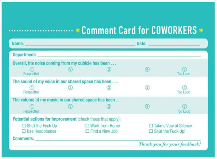 These Comment Cards Help You Score Your Personal Relationships (10 pics)