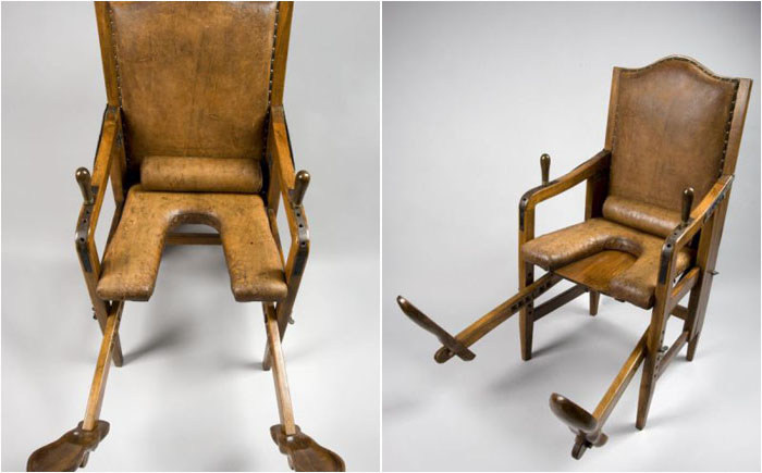 Ancient Birthing Chairs That Look Like Torture Devices (7 pics)