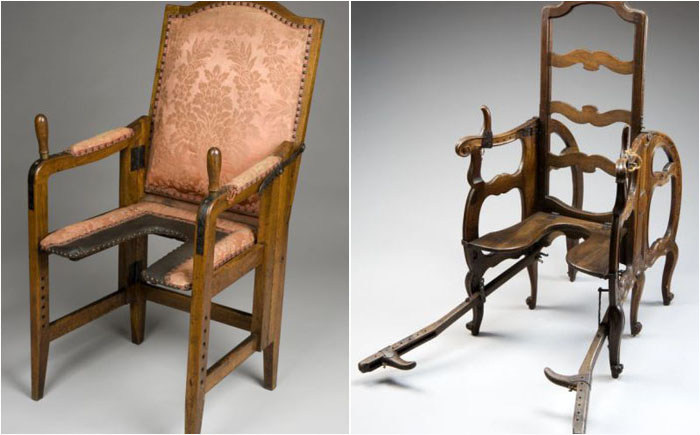 Ancient Birthing Chairs That Look Like Torture Devices (7 pics)