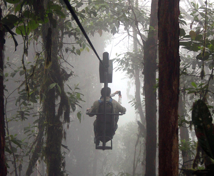 Sky Bike Gives You An Incredible Tour Of The Andean Cloud Forest (6 pics)