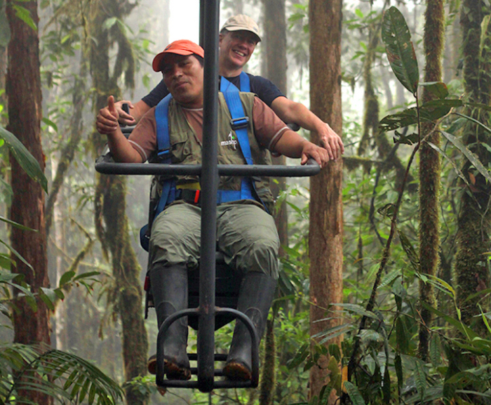 Sky Bike Gives You An Incredible Tour Of The Andean Cloud Forest (6 pics)