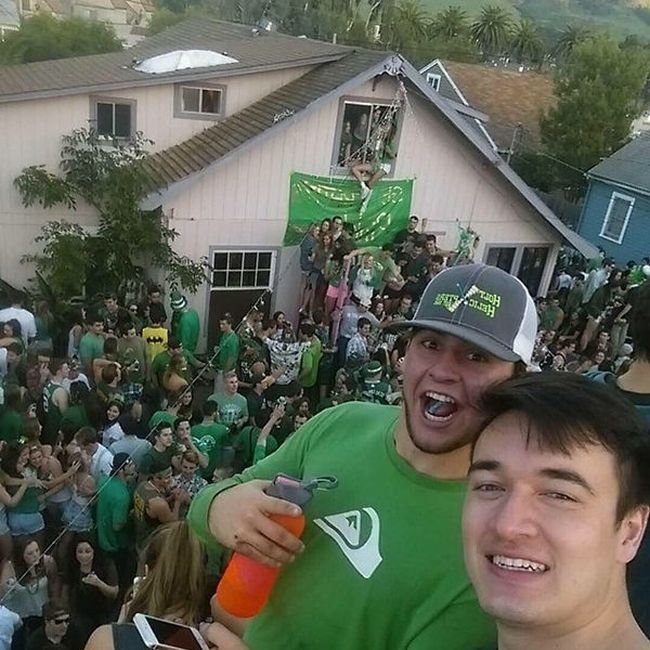 These College Students Partied So Hard The Roof Came Down (15 pics + video)