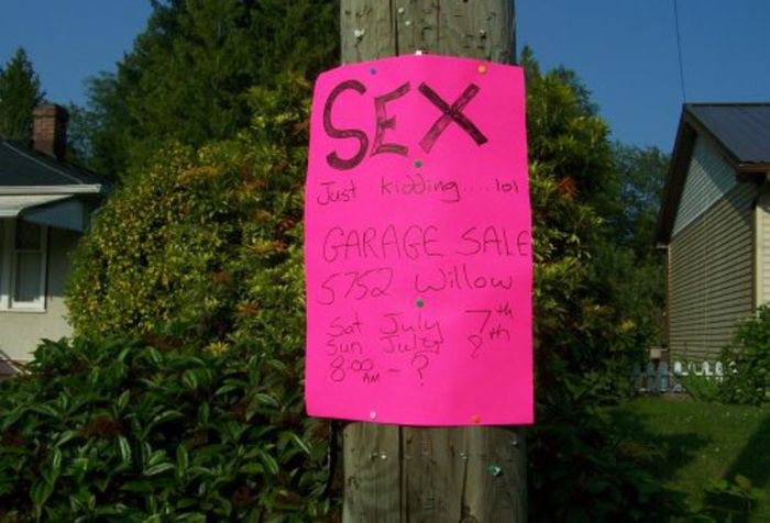 These Garage Sale Signs Are Just Perfect (27 pics)