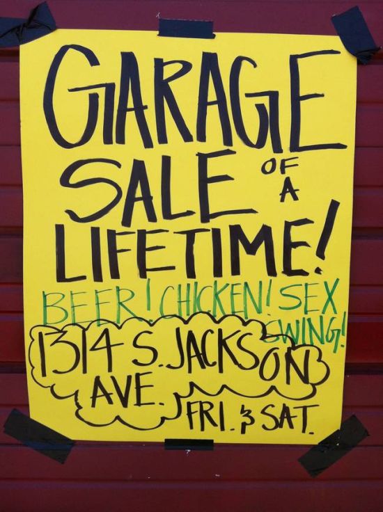 These Garage Sale Signs Are Just Perfect (27 pics)