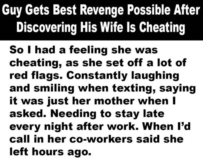 This Guy Got The Ultimate Revenge On His Cheating Wife (5 pics)