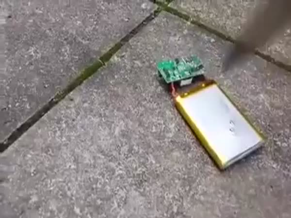 Phone Battery Explosion