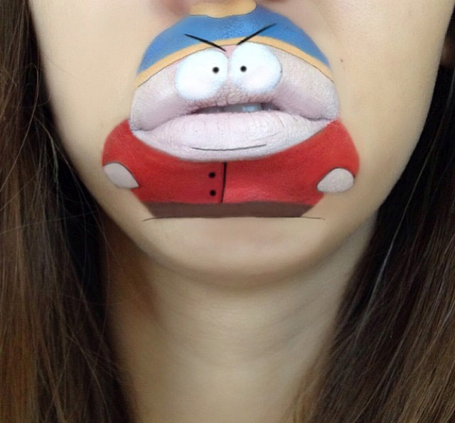 Laura Jenkinson Uses Makeup To Turn People's Mouths Into Cartoon Characters (40 pics)