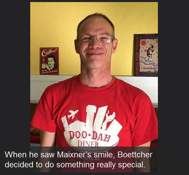 Wealthy Man Gives $25,000 Tip To Waiter So He Can Fix His Teeth (7 pics)