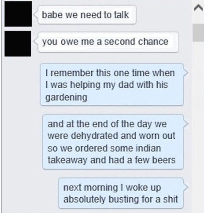 Guy Has An Epic Response For His Cheating Ex (5 pics)