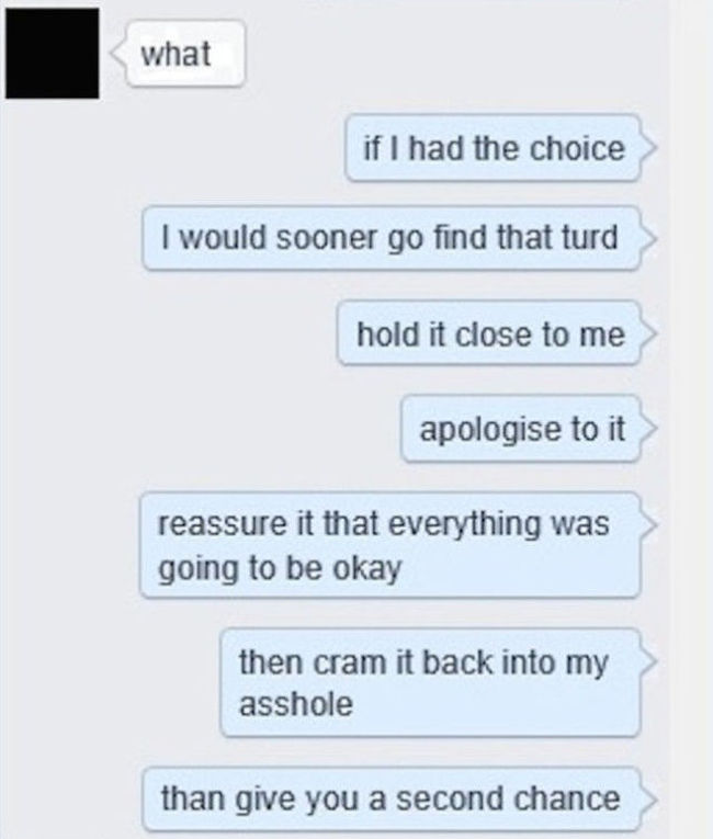 Guy Has An Epic Response For His Cheating Ex (5 pics)