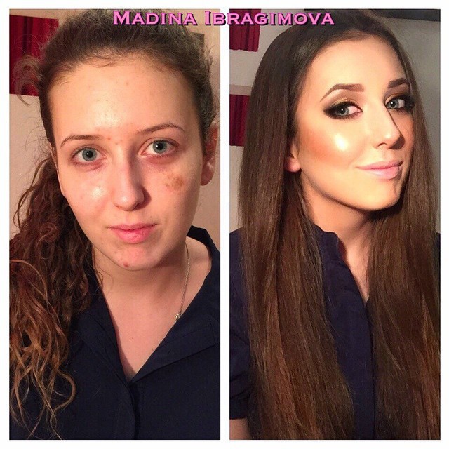 Before And After Photos Show Amazing Makeup Transformations (41 pics)