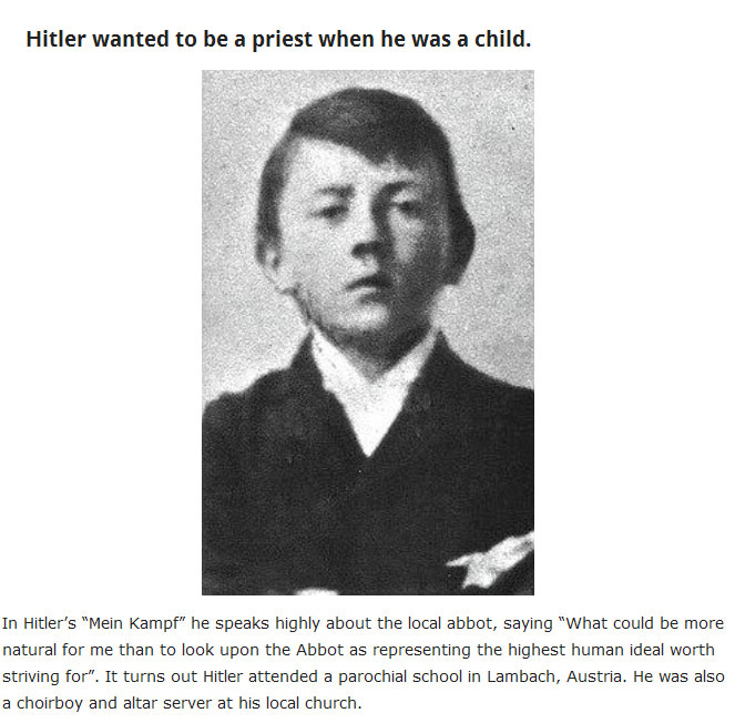Strange But True Facts About Adolf Hitler (13 pics)