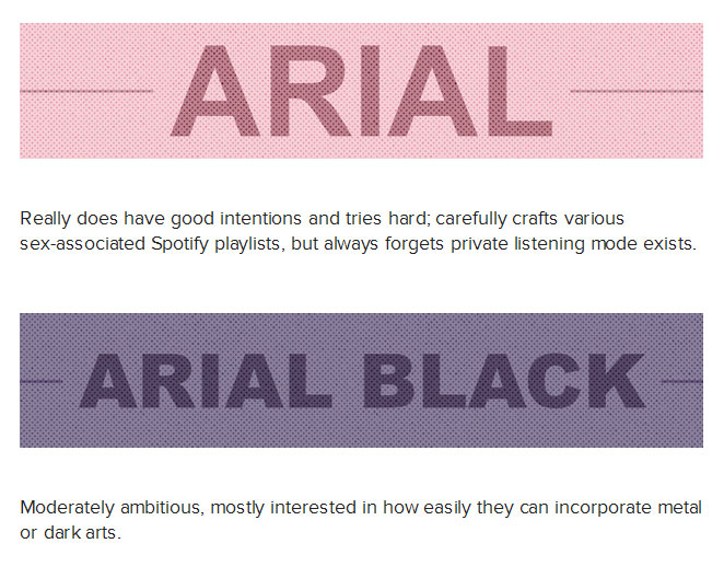 What Your Favorite Font Says About Your And Your Sex Life (9 pics)