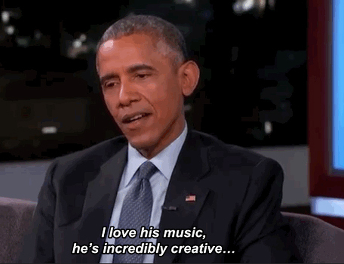 President Obama Shoots Down Kanye West's Claim That He Calls Him (5 pics)