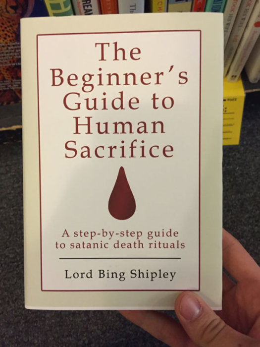 This Guy Is Leaving Hilarious Fake Self Help Books At A Local Bookstore (15 pics)