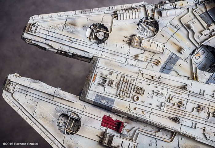 This Model Of The Millennium Falcon Took 4 Years To Make (45 pics)