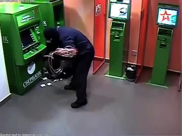 ATM Robbery In Russia