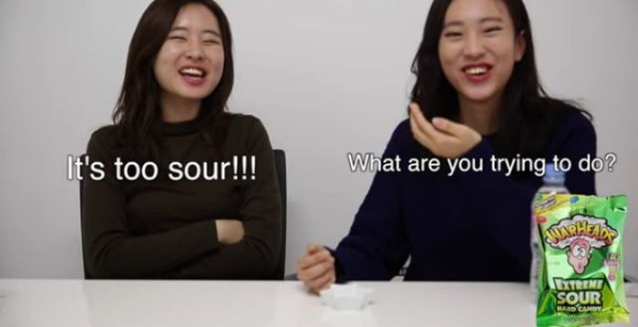 Korean Girls Have Hilarious Reactions After Tasting American Snacks (24 pics)