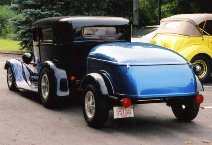 Cars With Cool Custom Trailers (34 pics)