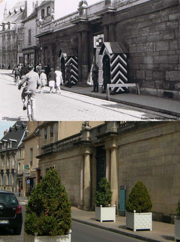 How Dijon, France Has Changed Over The Past 70 Years (10 pics)