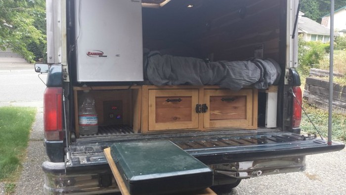 This Guy Turned His Truck Into The Ultimate Camper (12 pics)