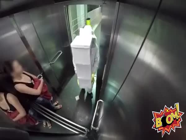 Bees In The Lift Prank