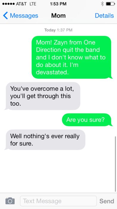 These Parents Had The Best Reactions To Zayn Leaving One Direction (35 pics)