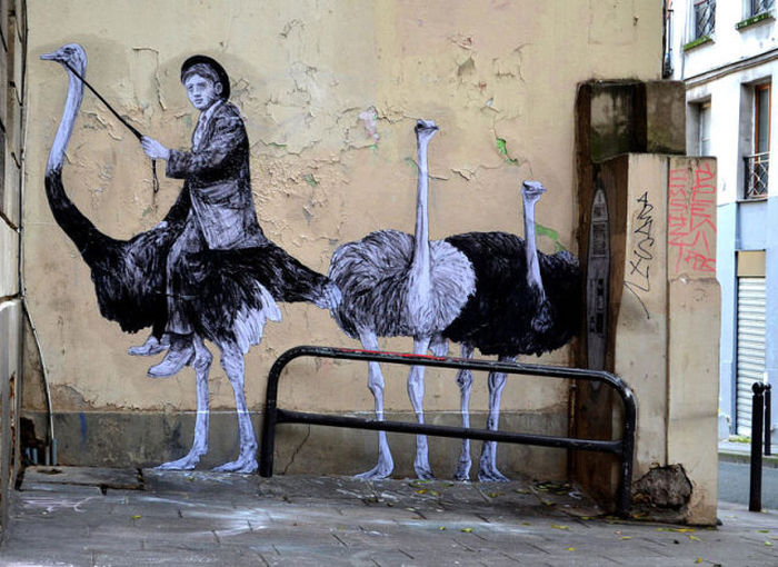 French Street Art That's Guaranteed To Make You Look Twice (27 pics)