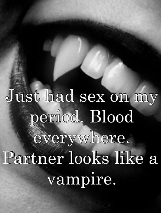 How Women Really Feel About Period Sex (16 pics)