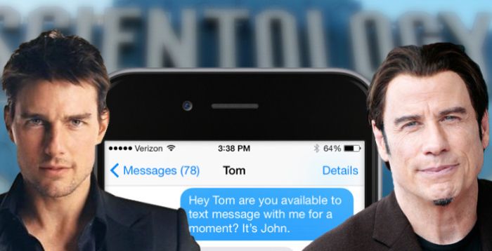 Tom Cruise And John Travolta Talk About Going Clear (4 pics)
