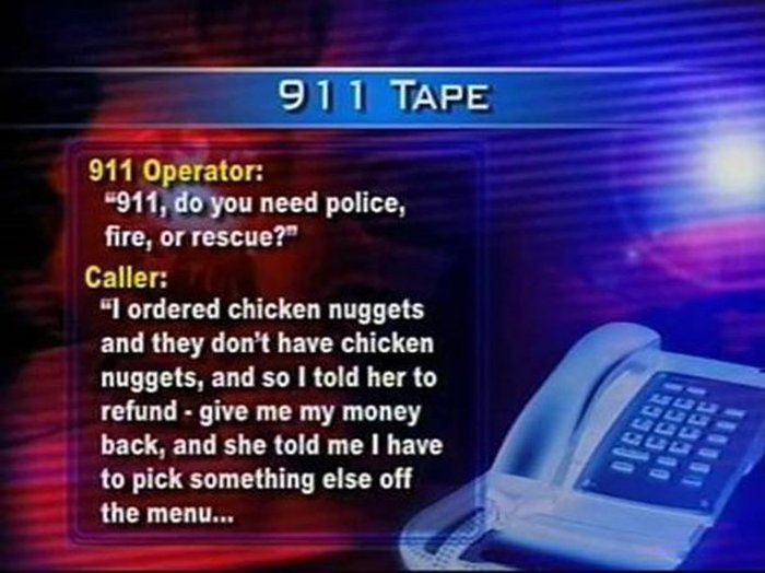 People Who Called 911 For The Wrong Reasons (19 pics)