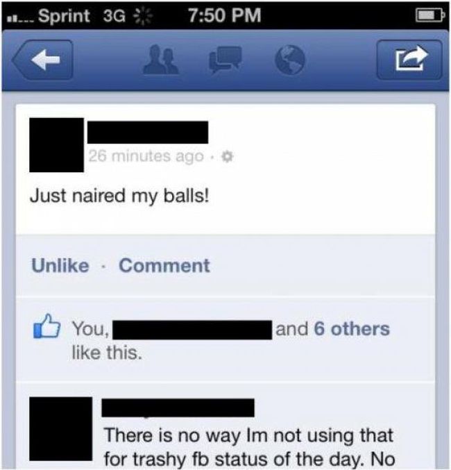 People Who Shared Way Too Much Information On Facebook (15 pics)