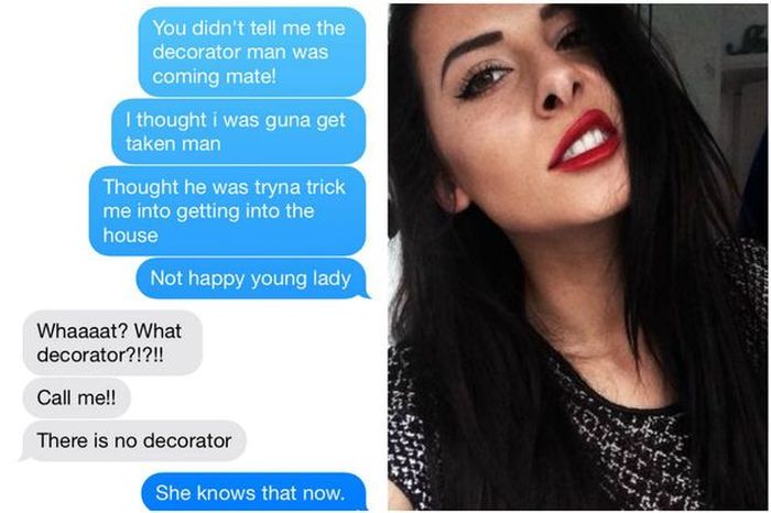Mother Isn't Happy When Daughter Pulls Cruel Text Prank (4 pics)