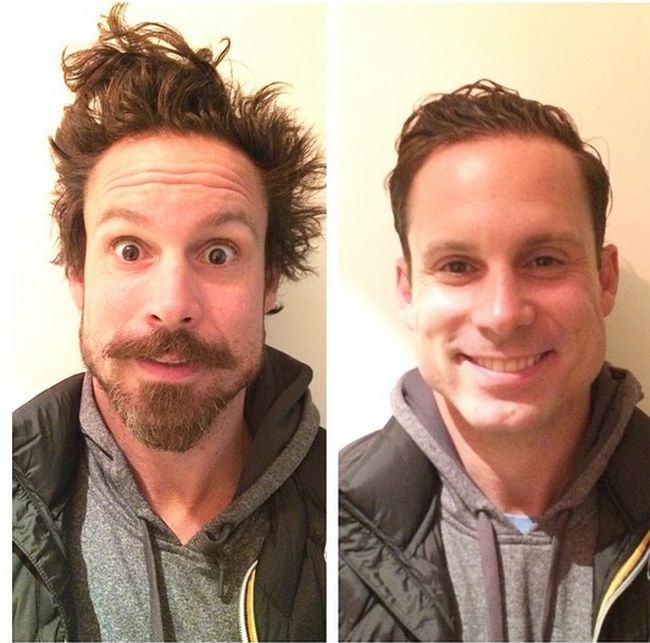 What It Looks Like When Men Get Makeovers (21 pics)