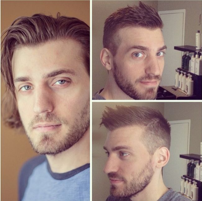 What It Looks Like When Men Get Makeovers (21 pics)
