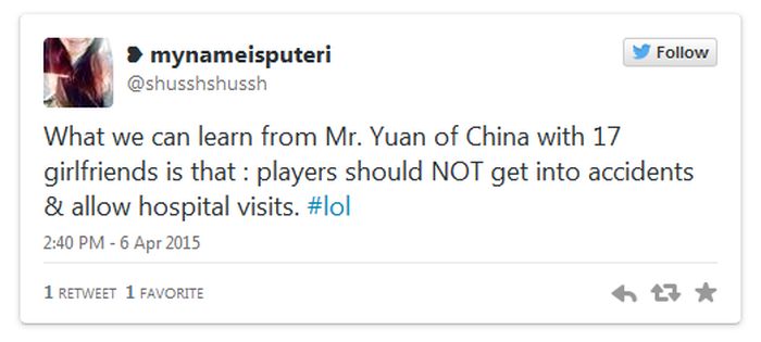 Chinese Man Gets Busted For Having 17 Girlfriends (3 pics)