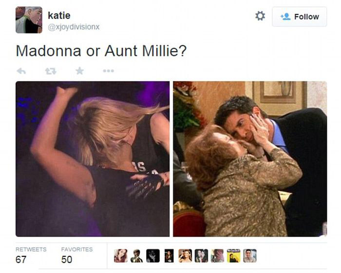 Everyone Is Freaking Out Over Drake's Reaction To Kissing Madonna (17 pics)