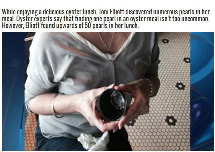 Lucky Woman Finds A Fortune Hidden Inside Her Lunch (3 pics)