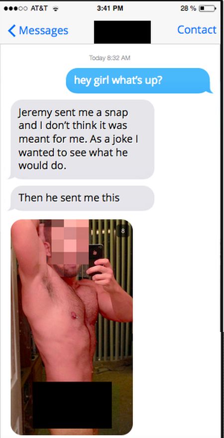 Cheating Husband Gets Busted On Snapchat (7 pics)